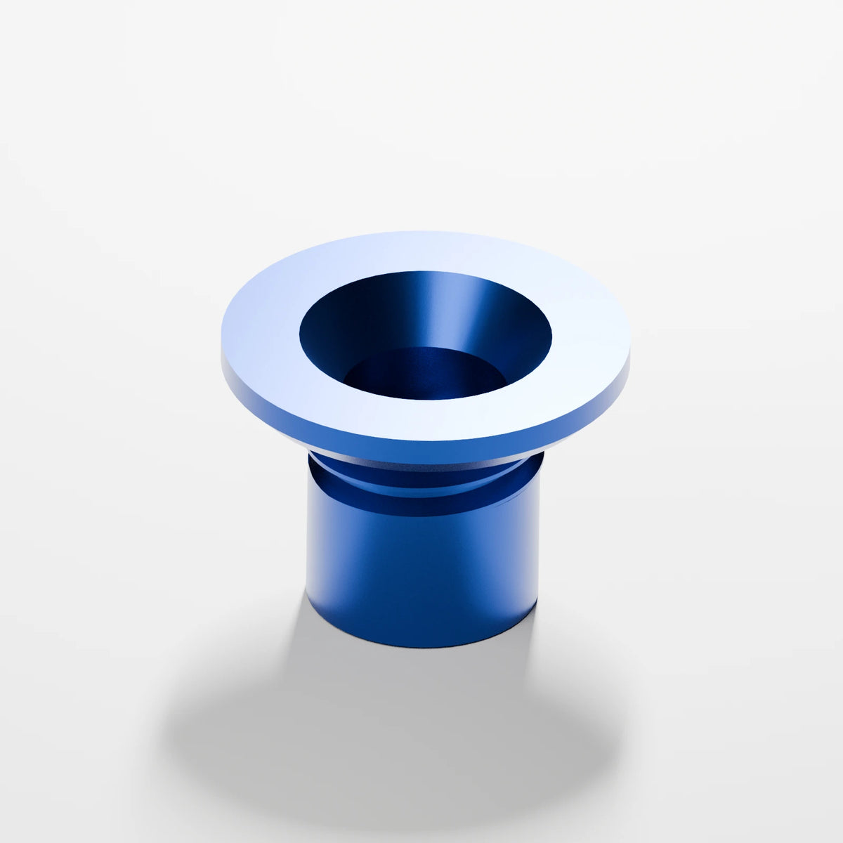 M Series Carb Bowl Piece — Sapphire, opposite view