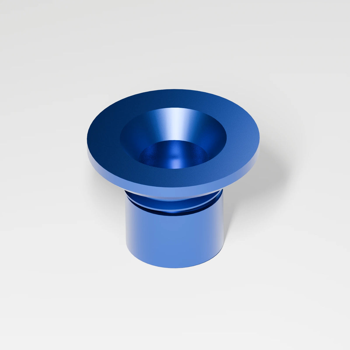 M Series Carb Bowl Piece — Sapphire, three quarter view