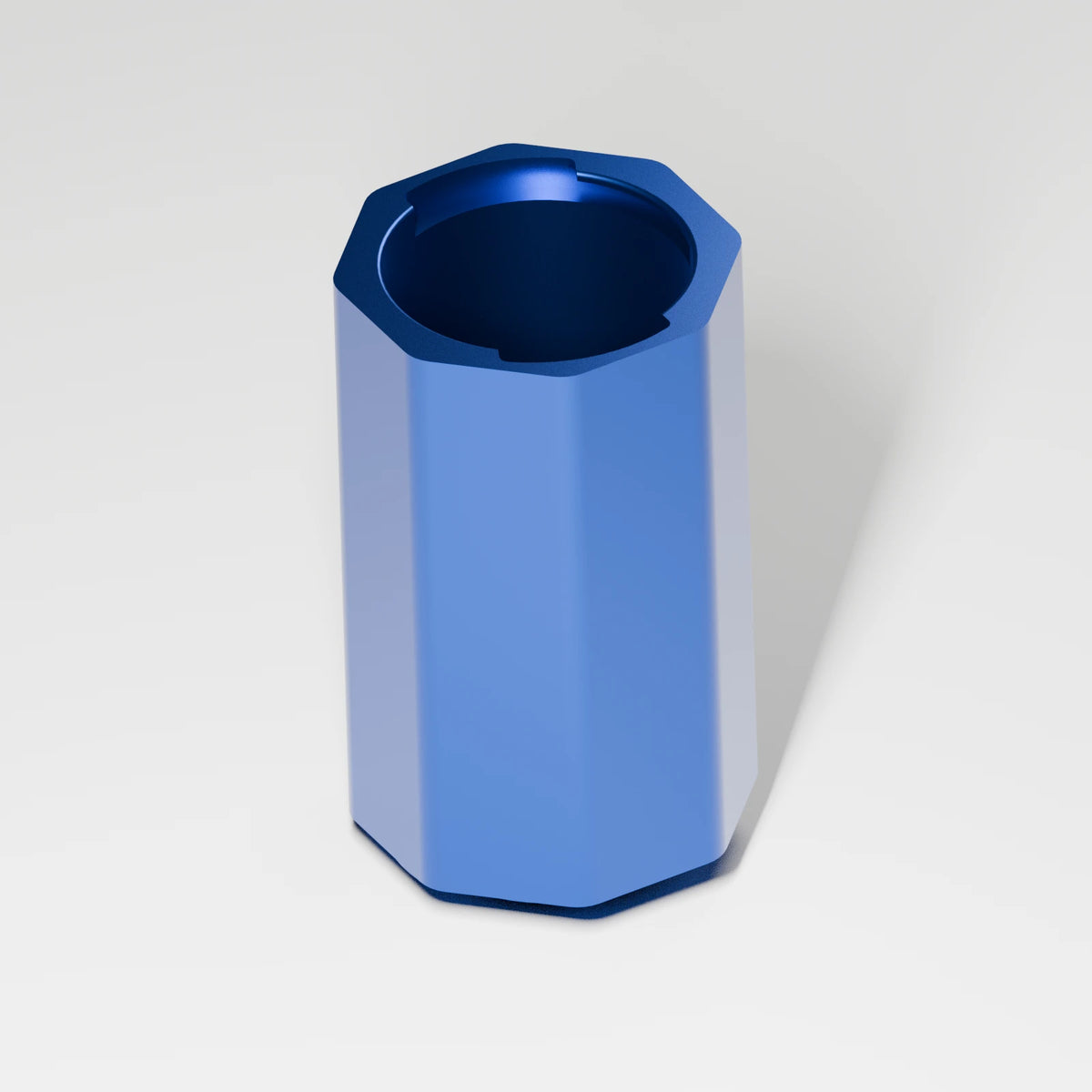 M1 Exterior Chamber — Sapphire, three quarter view
