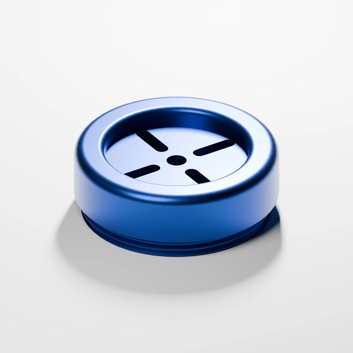 M1 Internal Chamber Cap — Sapphire, opposite view