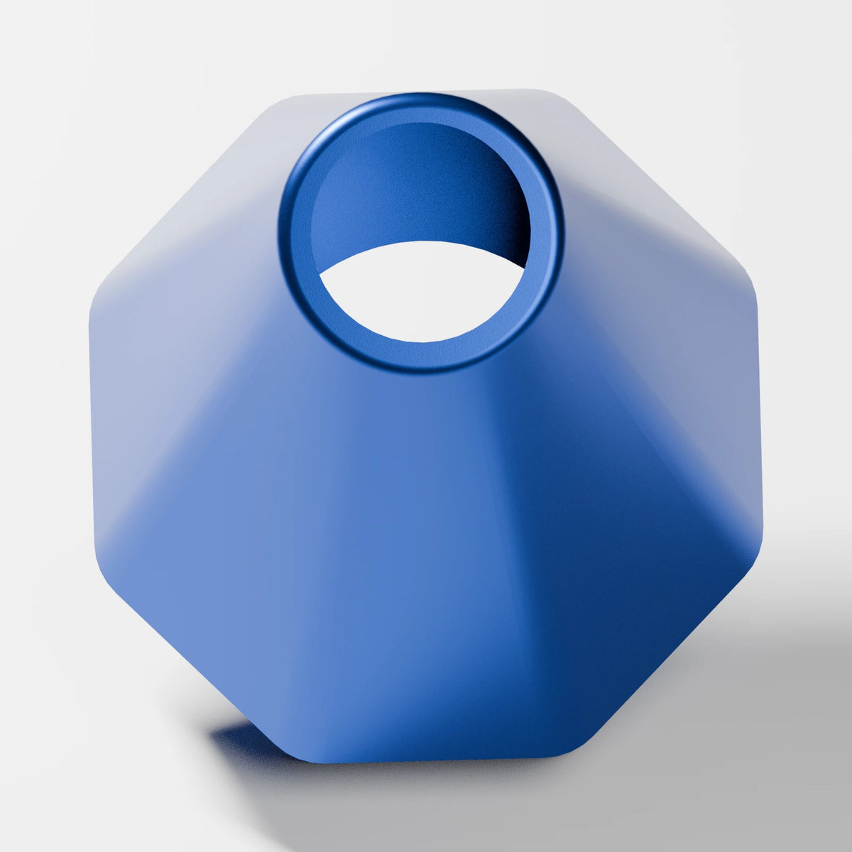 M1 Mouth Piece — Sapphire, top view