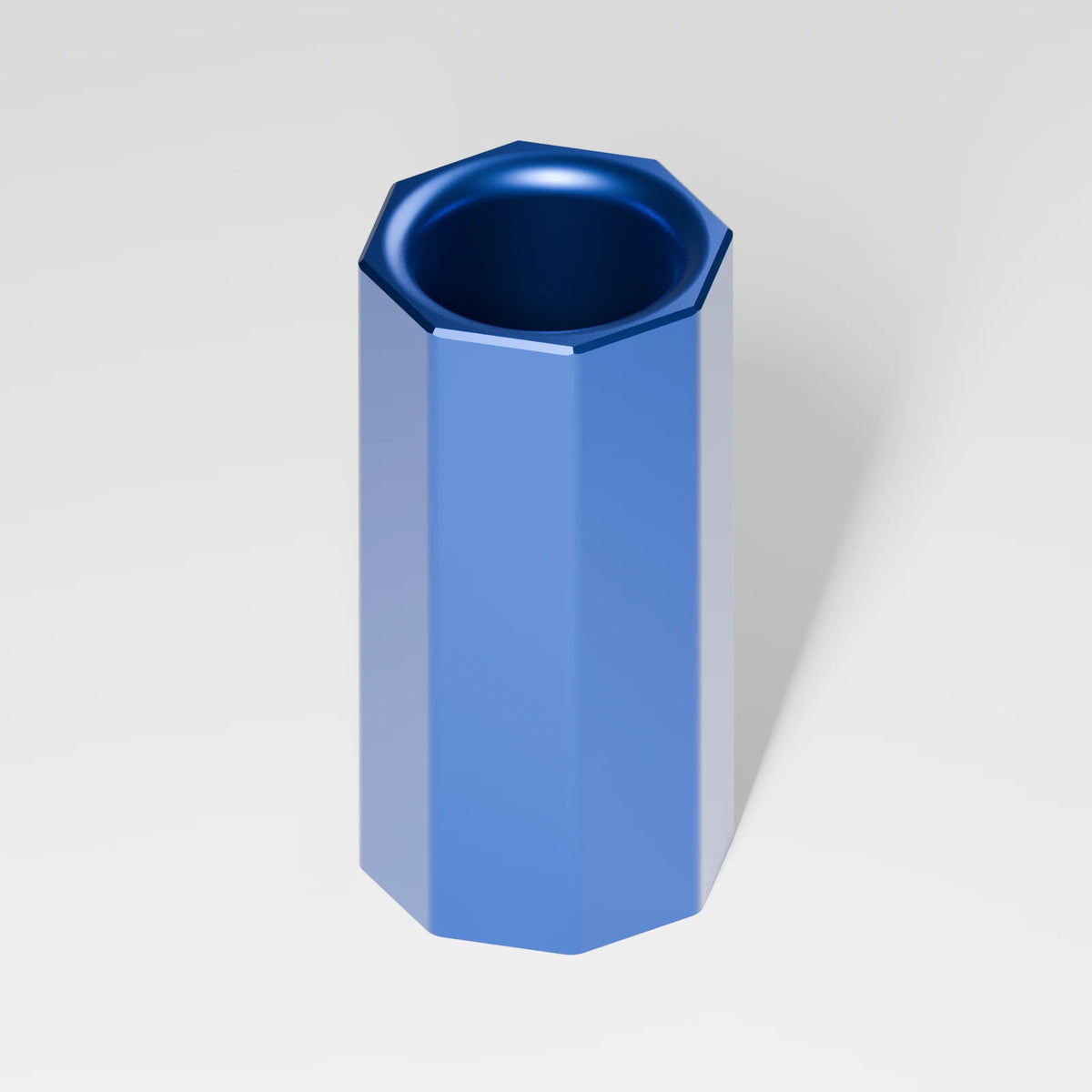 M2/M3 XL Mouthpiece — Sapphire, three quarter view