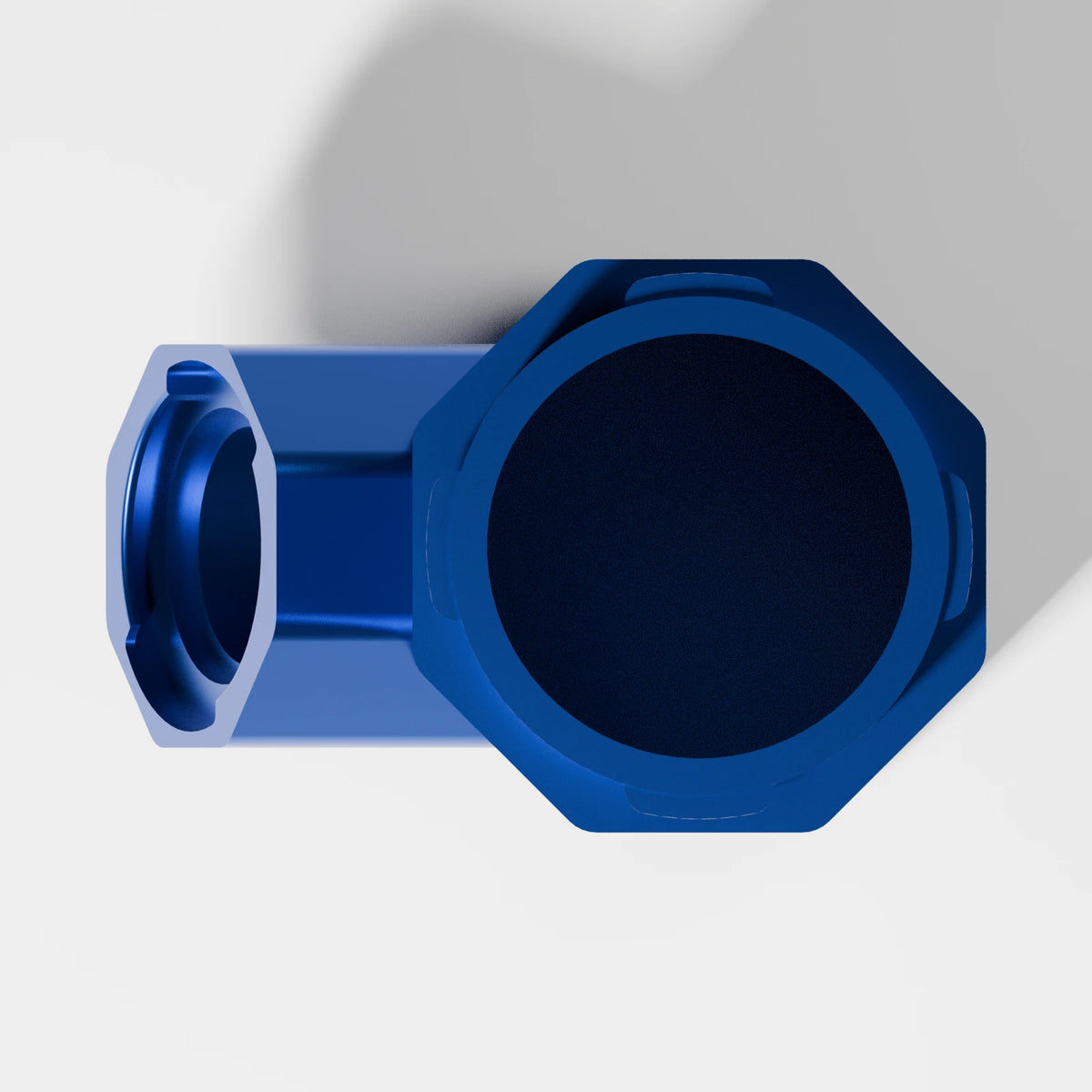 M2 Water Chamber — Sapphire, top view